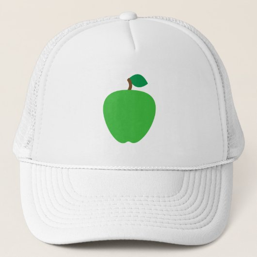 appelfruitgroen trucker pet (Voorkant)