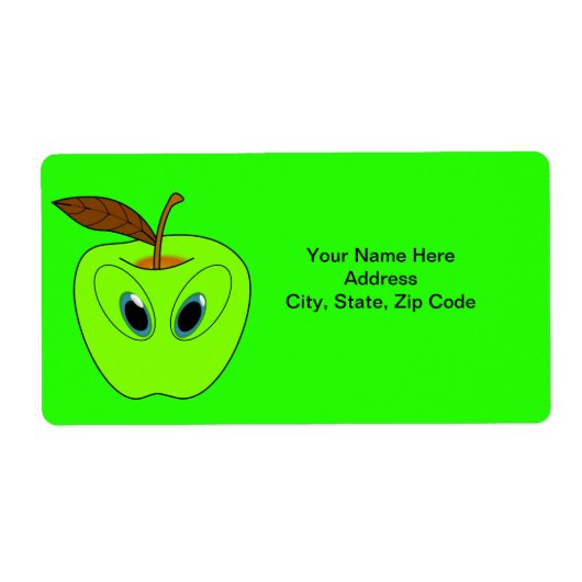 Appelfruitlabels Etiket (Voorkant)