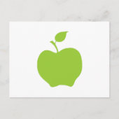 appelgroen briefkaart (Voorkant)