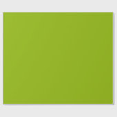 Appelgroen (effen kleur)  cadeaupapier (Vlak)