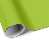 Appelgroen (effen kleur)  cadeaupapier (Rol Hoek)