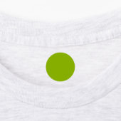 Appelgroen (effen kleur) labels (Aangebracht)