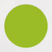 Appelgroen (effen kleur) labels (Design 1)