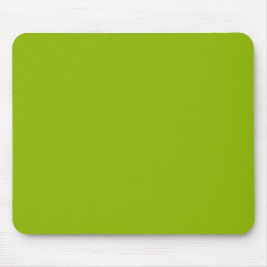 Appelgroen (effen kleur)  muismat (Voorkant)