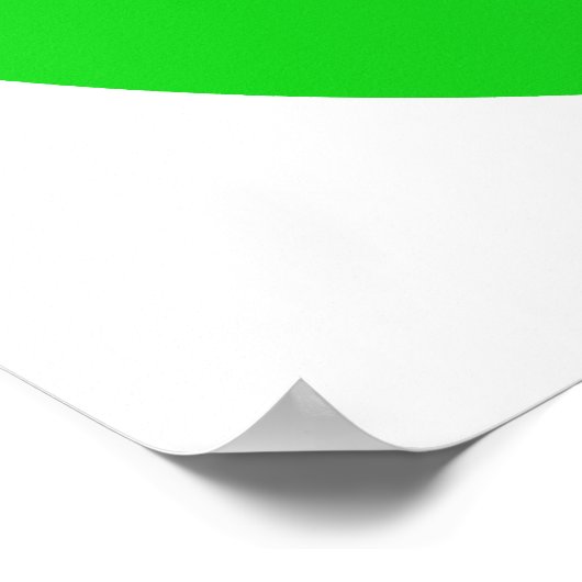 Appelgroen. Poster (Hoek)