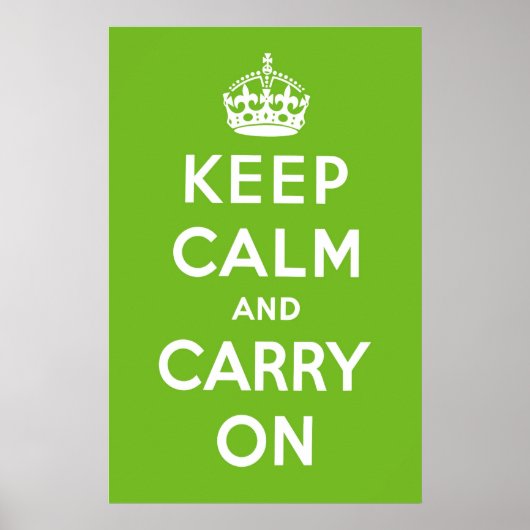 appelgroen poster (Voorkant)