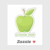 appelgroen sticker (Vel)
