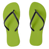 appelgroen teenslippers (Voetbed)