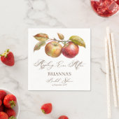 Appelig altijd na appelval bruidsdouche servet (Insitu)