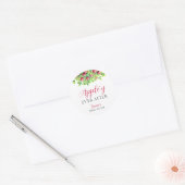 Appelig Einde Appel Bruiloft Feest Ronde Sticker (Envelop)