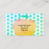 appelleraar visitekaartje (Achterkant)