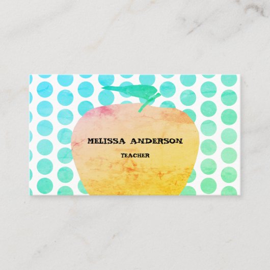 appelleraar visitekaartje (Voorkant)