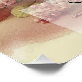 Appelmand op tafel  waterverf perfect poster (Hoek)