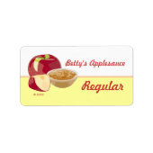 appelmoes labels (Voorkant)