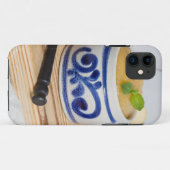 Appelmoes met kaneel in een stenen kom Case-Mate iPhone case (Achterkant (horizontaal))