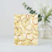 appelmoten met achtergrondverlichting en in abstra briefkaart (Staand voorkant)