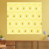  appelmotief: behangontwerp. canvas afdruk (Insitu (Woonkamer))