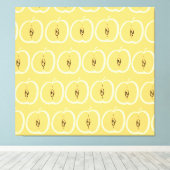  appelmotief: behangontwerp. canvas afdruk (Insitu (Houten vloer))