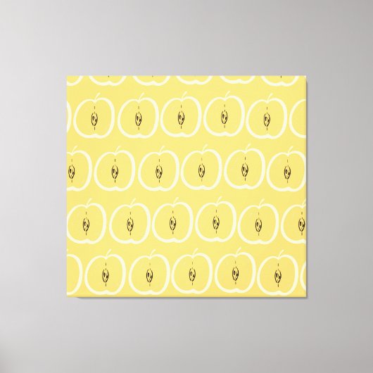  appelmotief: behangontwerp. canvas afdruk (Voorkant)