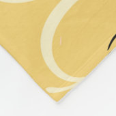 appelmotief: behangontwerp. fleece deken (Hoek)