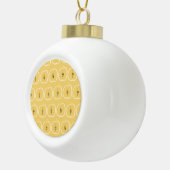 appelmotief: behangontwerp. keramische bal ornament (Rechts)