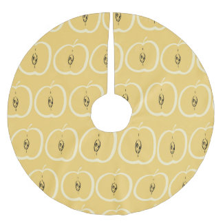appelmotief: behangontwerp. kerstboom rok