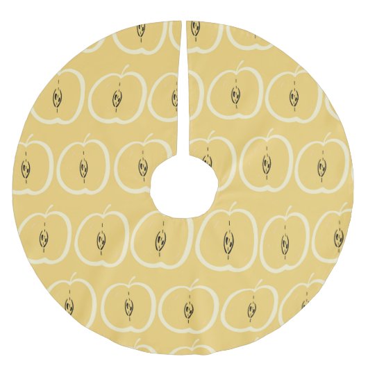 appelmotief: behangontwerp. kerstboom rok (Voorkant)
