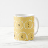 appelmotief: behangontwerp. koffiemok (Voorkant rechts)