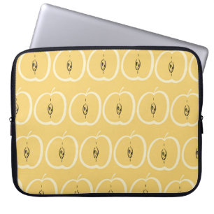  appelmotief: behangontwerp. laptop sleeve