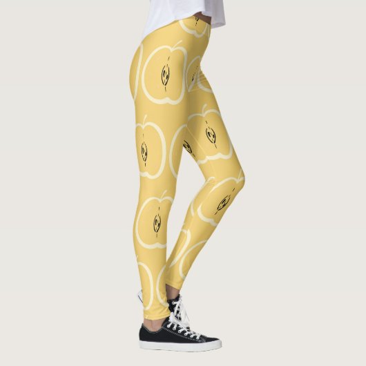 appelmotief: behangontwerp. leggings (Rechts)