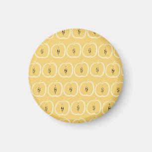  appelmotief: behangontwerp. magneet
