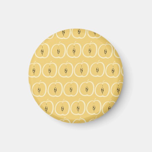 appelmotief: behangontwerp. magneet (Voorkant)