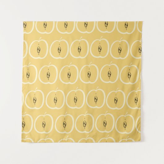 appelmotief: behangontwerp. wandkleed (Voorkant)