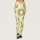 appelmotief: klassiek behang leggings (Achterkant)