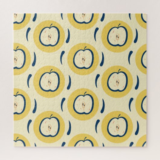  appelmotief: klassiek behang legpuzzel (Verticaal)