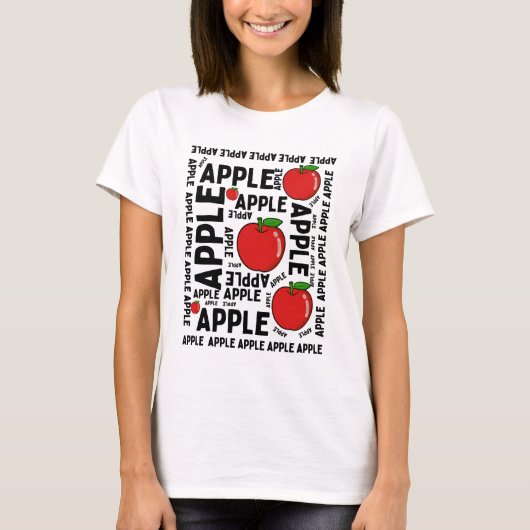 APPELMOTIEF T-SHIRT (Voorkant)
