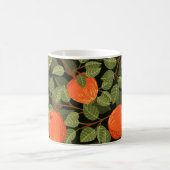 Appeloogst: groene bladeren  koffiemok (Center)