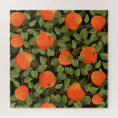 Appeloogst: groene bladeren legpuzzel (Horizontaal)