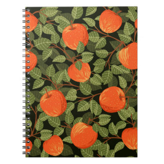 Appeloogst: groene bladeren notitieboek