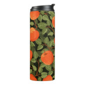 Appeloogst: groene bladeren thermosbeker (Gedraaid links)