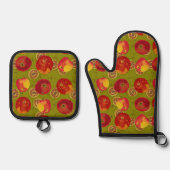 Appeloogst Ovenwant & Pannenlap Set (Voorkant)