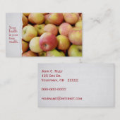 appeloogst visitekaartje (Voorkant / Achterkant)