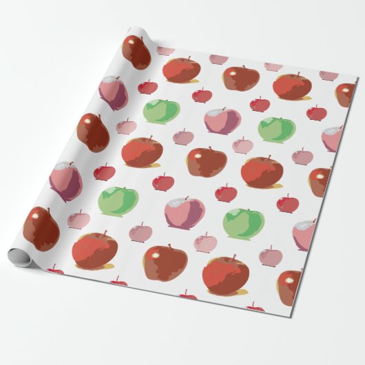Appelpatroon Cadeaupapier (Uitgerold)