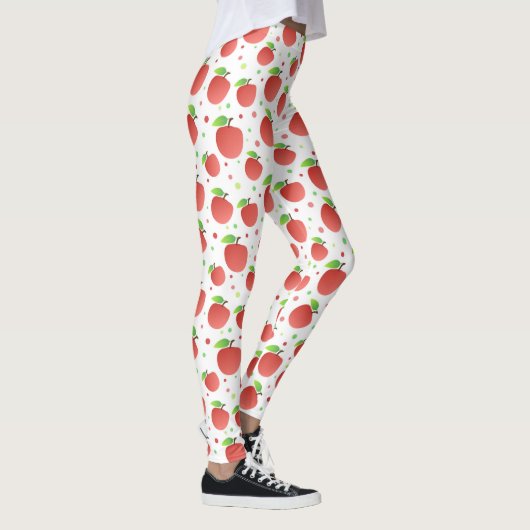Appelpatroon Leggings (Rechts)
