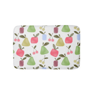 Appelperen met naadloze krasvruchten, zonder krass badmat