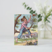  appelpluk briefkaart (Staand voorkant)