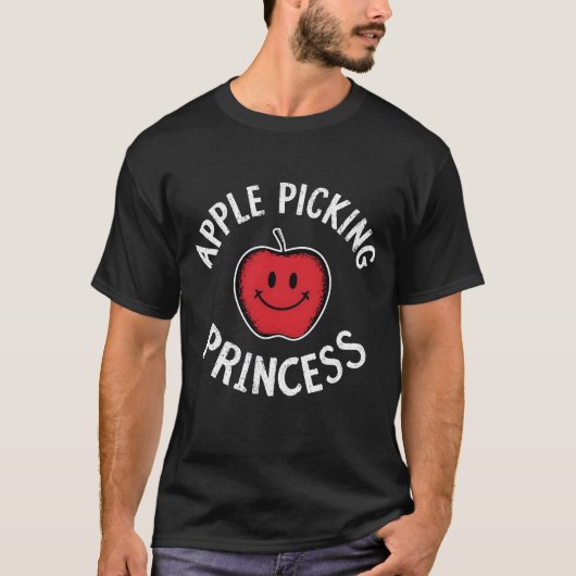 Appelpluk Prinses Appel Fruit Dag Herfst T-shirt (Voorkant)