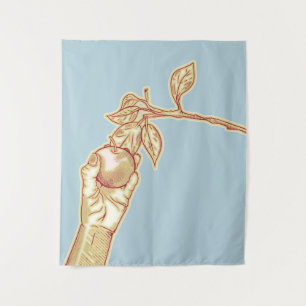 Appelplukoogst Wandkleed