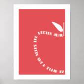 appelposter poster (Voorkant)