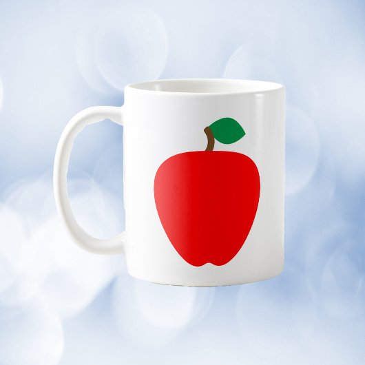 appelrood fruit koffiemok